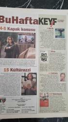 HÜRRİYET KEYİF GAZETESİ -20 HAZİRAN 2004 GERİLİM GARANTİ STEPHEN KINK YAZDI JOHNNY DEPP OYNADI. - DA VINCI ŞİFRESİ MELEKLER VE ŞEYTANLAR.- ÖMÜR GEDİK SIRADIŞI ROLLERİN ADAMI JOHNNY DEPP . - TOM HANKS KADIN AVCILARI. - YAYIN DÜNYASINDAN SON GELİŞMELER DEREK LEE RAGİN 'E KONSER SONRASI KULİSTE DOĞUM GÜNÜ ALİ CEVAT AK KOYUNLU HEDEF İBLİS . ABD BAŞKANI TÜRKİYEDE KENDİSİNİ BEKLEYEN TEHLİKENİN FARKINDMI. - MİRKELAM .