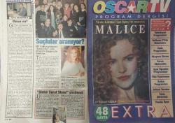MİLLİYET OSCAR TV MAGAZİN DERGİSİ-MAGAZİN-DERGİ-OSCAR-22 NİSAN-28 NİSAN-1995-YIL:3-SAYI:133-EVİMİZ HOLLYWOOD'TA''NIN EROTİK YILDIIZI-SABRİ BEY'IN DÜNYASI-NURSELİ İDİZ İLE 24 SAAT-ÖDÜLLERİN KEYFİNİ ÇIKARIYOR-KOKTEYL KAZA YAPTI-SAHNEDE 37 YIL-TOMRİS OĞUZALPGABRİELLE CARTERİS-KAPAK FOTOĞRAF-BADEM ŞEKERİ-TÜRKAN ŞORAY-FİKRET HAKAN-FATMA GİRİK-CANDAN SABUNCU-NUR İNSEL-YÖNETMEN:OSMAN F.SEDEN-AYRI DÜNYALAR-PETER BURTON-TİM GARRET-BURAK KUT-ZEYNEP AKIN-SEMRA SÖKMEN-KARADENİZLİ İBO-ÇELİK-MUAZZEZ ERSOY-YEŞİM SALKIM-PSİKOLOG ALANUR ÖZALP