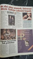 HÜRRİYET KEYİF GAZETESİ 5 EYLÜL 2004  CEHENNEM MELEĞİ HELLBOY.- ŞREK 2 .- ÇAĞLAYAN ÇEVİK BİRANIN TARİHİ YAZILDI .- KORKUNÇ KAYNANANIN ÇEKİMLERİ TAMAMLANDI JENNİFER LOPEZ .- ERGUNER KONSERİNDE IRAK PROTESTOSU.- SUHA YAVUZ EMİNEM .