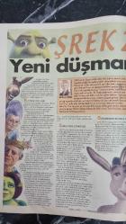 HÜRRİYET KEYİF GAZETESİ 29 AĞUSTOS 2004  ŞREK'LE İKİNCİ MACERA.- YENİ DÜŞMAN KAYINPEDER ÖMÜR GEDİK ÖDÜLLÜ EKİP YENİDEN İŞ BAŞINDA .- SERHAT GÜDÜL2ÜN BALE SERÜVENİ.- İSRAİLDE DÜNYA BİRİNCİSİ OLDU .- EZGİ BAŞARAN TÜRKÇEYİ BU SOKAKTA ÖĞRENDİM BİLMEDEN NEFES ALIR GİBİ .- HAÇLI SEFERLERİNİ ANLATAN FİLİM ŞİMDİDEN POLEMİK KONUSU OLDU .- BARBOROS ALTUĞ ULAŞILAMAYAN YAZAR.-  CELAL ÜSTER CAN YAYINLARI YENİ YÖNETMENİ .- BEKLENEN ALBÜM BAYHAN HAYAL EDEMİYORUM.