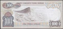 6.Emisyon 2.Tertip 100 Lira G37 769967 Çil Altı Blok Radar (X-5)