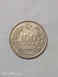 TÜRKİYE CUMHURİYETİ 100 LİRA 1988  ÇÇT