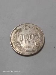 TÜRKİYE CUMHURİYETİ 100 LİRA 1988  ÇÇT