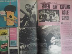 Pazar Haftalık Aktüalite Sinema Tiyatro Müzik ve Magazin Dergisi - 22 Temmuz 1967 - Sayı:565 - Sevinç Pekin - Semiramis Pekkan - Sezer Güvenirgil - Zeynep Aksu - Son kozunu oynuyor - PURO Sabun Reklamı - Yeşilçam'ın ünlüleri - Figen Han - Nuran Aksoy - Nurlan San - Arzu Özyiğit - Mine Mutlu - Geziden Notlar - Pazar'ın motor gezisinde buluştular - Figen Say çıplak göle girdi - Fikret Hakan'ın eski ve yeni gözdeleri Yeniköy'de buluştu - Lale Sarı - Pervin Par - Gülsün Kamu - Gönül Turgut - Doctor Renaud Krem Reklamı - Hanımlar Sizin İçin - Zeynep Berk - Hülya Darcan ve falınız - Yıldızlar Falınıza Baktı - Güzin Sayar - Cüneyt Arkın 20 Soru 20 Cevap fotoğraf ve haberi - Tam Takım Dergi