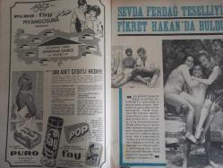 Pazar Haftalık Aktüalite Sinema Tiyatro Müzik ve Magazin Dergisi - 15 Temmuz 1967 - Sayı:564 - Birsen Ayda - Suzan Avcı - Birsen Ayda kısa zamanda istediğine kavuştu - Sevda Ferdağ teselliyi Fikret Hakan'da buldu - Tanju Gürsu - Salih Güney - Fikret Hakan - Hülya Koçyiğit söylentilere cevap verdi: ''Aşık olursam önce ben açıklarım'' diyor - Nilüfer Koçyiğit - Ayhan Işık - Ertem Göreç - Güler Sürer - Seher Şeniz - Pervin Par - Duygu Sağıroğlu - Semiramis Pekkan - Tülin Elgin - Pussy Cat - Nevin Nuray - Doğan Gürün - Akın Erkan - Senih Orkan - Devlet Devrim soyunma yarışında başa güreşiyor - Hanımlar sizin için - Zeynep Berk - 20 Soru 20 Cevap Ediz Hun - Güzin Sayar fotoğraf ve haberi - Tam Takım Dergi
