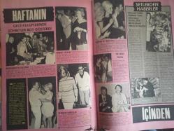 Pazar Haftalık Aktüalite Sinema Tiyatro Müzik ve Magazin Dergisi - 15 Temmuz 1967 - Sayı:564 - Birsen Ayda - Suzan Avcı - Birsen Ayda kısa zamanda istediğine kavuştu - Sevda Ferdağ teselliyi Fikret Hakan'da buldu - Tanju Gürsu - Salih Güney - Fikret Hakan - Hülya Koçyiğit söylentilere cevap verdi: ''Aşık olursam önce ben açıklarım'' diyor - Nilüfer Koçyiğit - Ayhan Işık - Ertem Göreç - Güler Sürer - Seher Şeniz - Pervin Par - Duygu Sağıroğlu - Semiramis Pekkan - Tülin Elgin - Pussy Cat - Nevin Nuray - Doğan Gürün - Akın Erkan - Senih Orkan - Devlet Devrim soyunma yarışında başa güreşiyor - Hanımlar sizin için - Zeynep Berk - 20 Soru 20 Cevap Ediz Hun - Güzin Sayar fotoğraf ve haberi - Tam Takım Dergi