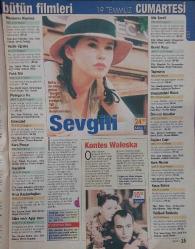 MİLLİYET OSCAR TV MAGAZİN DERGİSİ-MİLLİYET-OSCAR-MAGAZİN-19 TEMMUZ-25 TEMMUZ-1997-YIL:5-SAYI:250-KAPAK-FOTOGRAF-RÖPORTAJ-10 SORUDA CENK-NOSTALJİ-PAŞA'NIN AJDA AŞKI-250. OSCAR TV-KANAL D'NIN GÜN IŞIĞI-EBRU KANTARCIOĞLU-TELEGİLLER-AJDA PEKKAN-ZEKİ MÜREN-EKRANA GÖZ KIRPIYOR-SEMA ŞİMŞEK-ÖNEMLİ MİSAFİR-MESUT YILMAZ-ŞAMPİYON DJ-YAPIŞIK VJ'LER-ECE ERKEN-ESRA BALAMIR-İKİ TATLI KAÇIK-MEHMET ALİ ERBİL-YALÇIN MENTEŞ-ALTINMEŞE'Yİ FIRAT YUTTU-İZZET ALTINMEŞE-İBRAHİM TATLISES-İZEL-LALE DEVRİ-SAĞLIK-BESLENMENIN PÜF NOKTALARI-AĞIZ TADI-FIRINDA PATLICAN-ÇİLEKLİ PASTA-FINDIKLI SUFLE-KONTES WOLESKA-SİHİRLİ KUTU-HAVAALANI CONCORDE-ALAIN DELON-ROBOCOP 2-ERKEK SEVERSE-ANDY GARCIA-MEG RYAN-JOE YANARDAĞ'A KARŞI-OTOBÜS YOLCULARI-AYHAN IŞIK-ANNIE'YE YENI BIR YUVA-SEN TÜRKÜLERINI SÖYLE-KADİR İNANIR-SIBEL TURNAGÖL-JOHNNY GUITAR-İLK AŞK-CESUR VE GÜZEL-YALAN RÜZGARI
