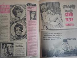 Pazar Haftalık Aktüalite Sinema Tiyatro Müzik ve Magazin Dergisi - 17 Haziran 1967 - Sayı:560 - Fatma Girik - Gönül Yazar - Ringo'lardan sonra şimdi de Killing - Yılmaz Atadeinz - Mine Soley - Koncay Şenay - Hüseyin Zan - Mete Mert - Yıldırım Gencer - Suzan Avcı - Enver Dönmez - Pervin Par - İrfan Atasoy - VOG EVA Külot Reklamı - Avrupa dördüncüsü Yelda Gürani Amerika'ya gitti - Bir festivalin ardından - Yılmaz Duru - Avni Tolunay - Erol Günaydın - Fatma Girik - Yılmaz Güney - Behlül Dal - Yılın Oyuncusu Fatma Girik oldu - Silvana Mangano - Sevil Hasman, Yeşilçam'ı önemsemiyor - Hanımlar sizin için - Zeynep Berk - Gönül Yazar falınıza bakıyor - Yatağı ve arabası dışında her şeyi haciz edildi - Buren Saat Reklamı - ''Kabahat Bende'' fotoğraf ve haberi - Tam Takım Dergi