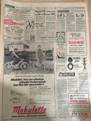 HÜRRİYET GAZETESİ 26 MAYIS 1968 YIL :21 SAYI :7211---Fransa da ki çarpışmalarda  2 ölü ,yüzlerce yaralı var ---İlk Denizaltımız -- Türk işçisi Hollandalı karısını ağır yaraladı --Arazi kavgasında 1 ölü,14 yaralı var --Blaiberg 'in vücudu kalbi reddediyor ---İnönü dün minyatür  bir gezisi daha yaptı ---Tahliye edilen  güzel balerin başka bir suçtan  tekrar cezaevini  boyladı ---Gençler neden orta yaşlı kadınlarla  evleniyorlar ?---Karma Sauna lar  Almanya da da çok rağbet görüyor ---Hippiler LSD yerine yeni madde  kullanıyor  :HOG ---2 Haziran seçimleri 1969 genel seçimin büyük bir provasıdır --Fenerbahçe ,alkış ve  yuhalar arasında son  turunu da attı --Eskişehir de Hacettepe  Kurtuluş maçı yapıyor --Avrupa Şampiyon Kulüpler  finalinde  M.United -Benfica  Savaşı ---Feriköy 3-0 kazandı  fakat sonunculuktan  kurtulamadı ----İngiliz Coventry  City  de çalıştıran  antrenörün  yaptığı  teklif inceleniyor ---Dünya Müslümanlar Haritası  nın Türkiye ye Sokulması Yasaklandı --