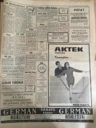 HÜRRİYET GAZETESİ 26 MAYIS 1968 YIL :21 SAYI :7211---Fransa da ki çarpışmalarda  2 ölü ,yüzlerce yaralı var ---İlk Denizaltımız -- Türk işçisi Hollandalı karısını ağır yaraladı --Arazi kavgasında 1 ölü,14 yaralı var --Blaiberg 'in vücudu kalbi reddediyor ---İnönü dün minyatür  bir gezisi daha yaptı ---Tahliye edilen  güzel balerin başka bir suçtan  tekrar cezaevini  boyladı ---Gençler neden orta yaşlı kadınlarla  evleniyorlar ?---Karma Sauna lar  Almanya da da çok rağbet görüyor ---Hippiler LSD yerine yeni madde  kullanıyor  :HOG ---2 Haziran seçimleri 1969 genel seçimin büyük bir provasıdır --Fenerbahçe ,alkış ve  yuhalar arasında son  turunu da attı --Eskişehir de Hacettepe  Kurtuluş maçı yapıyor --Avrupa Şampiyon Kulüpler  finalinde  M.United -Benfica  Savaşı ---Feriköy 3-0 kazandı  fakat sonunculuktan  kurtulamadı ----İngiliz Coventry  City  de çalıştıran  antrenörün  yaptığı  teklif inceleniyor ---Dünya Müslümanlar Haritası  nın Türkiye ye Sokulması Yasaklandı --