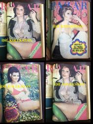 Pazar Haftalık Aktüalite Sinema Tiyatro Müzik ve Magazin Dergisi 1974 YILINDAN SIRASIYLA TEK CİLT İÇİNE YERLEŞTİRİLMİŞ TOPLAM 26 SAYI - ÖZEL CİLTLİ - FİLİZ AKIN - HÜLYA KOÇYİĞİT - FATMA GİRİK - TÜRKAN ŞORAY - CÜNEYT ARKIN - SEYYAL TANER - KADİR İNANIR - ARZU OKAY - BAHAR ERDENİZ - AYHAN IŞIK - SEVDA FERDAĞ - TAMER YİĞİT - BELGİN DORUK - EKREM BORA - SELMA GÜNERİ - FİKRET HAKAN - SADRİ ALIŞIK - NEBAHAT ÇEHRE - EDİZ HUN - ORHAN GENCEBAY - MİNE MUTLU - KARTAL TİBET - NAZAN ŞORAY - YILMAZ GÜNEY -- GÖKSEL ARSOY - FERİ CANSEL - İZZET GÜNAY - İZZET GÜNAY - TANJU GÜRSU - GÖNÜL YAZAR - KARTAL TİBET - FATMA GİRİK - SEVDA FERDAĞ - AJDA PEKKAN - ZEKİ MÜREN - EDİZ HUN - ENGİN ÇAĞLAR - ZEKİ MÜREN   - MİNE MUTLU  - MURAT SOYDAN - SALİH GÜNEY - PAKİZE SUDA - ÖZDEN YÜCE - ZEYNEP AKSU - GÜLİSTAN OKAN - PİRAYE UZUN - NEŞE KARABÖCEK - FERİ CANSEL - GAMZE ÖZ - FÜSUN ÖNAL - GÜLŞEN BUBİKOĞLU - BELGİN DORUK - MELEK GÖRGÜN - LEYLA SAYAR - MERAL ZEREN - ARZU OKAY - GÜNDÜZ GEDİKOĞLU - TORUMTAY OKTAY -İSMET MENGÜ