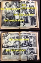 Pazar Haftalık Aktüalite Sinema Tiyatro Müzik ve Magazin Dergisi 1974 YILINDAN SIRASIYLA TEK CİLT İÇİNE YERLEŞTİRİLMİŞ TOPLAM 26 SAYI - ÖZEL CİLTLİ - FİLİZ AKIN - HÜLYA KOÇYİĞİT - FATMA GİRİK - TÜRKAN ŞORAY - CÜNEYT ARKIN - SEYYAL TANER - KADİR İNANIR - ARZU OKAY - BAHAR ERDENİZ - AYHAN IŞIK - SEVDA FERDAĞ - TAMER YİĞİT - BELGİN DORUK - EKREM BORA - SELMA GÜNERİ - FİKRET HAKAN - SADRİ ALIŞIK - NEBAHAT ÇEHRE - EDİZ HUN - ORHAN GENCEBAY - MİNE MUTLU - KARTAL TİBET - NAZAN ŞORAY - YILMAZ GÜNEY -- GÖKSEL ARSOY - FERİ CANSEL - İZZET GÜNAY - İZZET GÜNAY - TANJU GÜRSU - GÖNÜL YAZAR - KARTAL TİBET - FATMA GİRİK - SEVDA FERDAĞ - AJDA PEKKAN - ZEKİ MÜREN - EDİZ HUN - ENGİN ÇAĞLAR - ZEKİ MÜREN   - MİNE MUTLU  - MURAT SOYDAN - SALİH GÜNEY - PAKİZE SUDA - ÖZDEN YÜCE - ZEYNEP AKSU - GÜLİSTAN OKAN - PİRAYE UZUN - NEŞE KARABÖCEK - FERİ CANSEL - GAMZE ÖZ - FÜSUN ÖNAL - GÜLŞEN BUBİKOĞLU - BELGİN DORUK - MELEK GÖRGÜN - LEYLA SAYAR - MERAL ZEREN - ARZU OKAY - GÜNDÜZ GEDİKOĞLU - TORUMTAY OKTAY -İSMET MENGÜ
