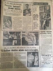 HÜRRİYET GAZETESİ 16 EKİM 1966 YIL :19 SAYI :6633--Tek taraflı ilhaka  asla razı olmayız ---Tabancalı düelloda  üç kişi öldü ---Ayin yaparken yakalanan işsiz  Nurcularda çok para bulundu ---Kız talebelerine sarkıntılık  eden öğretmen tevkif edildi ---40 ından  sonra  sakal bırakıp  üfürükçülüğe  başlayan hafızdan ,karısı boşanmak istiyor ---Teknikerler  ölüm orucu tutan iki arkadaşlarını  sedye ye koyup  taşıdılar --Hitler 'in bir İtalyan kızından gayrımeşru çocuğu varmış ---Türkiye -Rusya Oynuyor ---Eşofmanlardan biri Ankara da unutulmuş --Kupa maçlarının 2. tur kuralları çekildi --Galatasaray  :6 B.Spor :2 ---S.Demirel : Vazifeliler  değiştirilebilir  ,hükümet  mesuliyetini müdrik dedi ---Vatikan Büyük  Elçisi ,Muharrem Kızıloğlu  Öldü ---