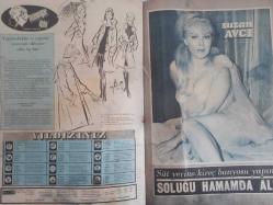 Pazar Haftalık Aktüalite Sinema Tiyatro Müzik ve Magazin Dergisi - 15 Ekim 1966 - Sayı:525 - Sevda Ferdağ - Fay Deterjan Reklamı - Yılmaz Duru 4 yıl sonra konuştu - ''Emeklerim Muhterem Nur'a haram olsun'' - Eski şöhretler nerdeler, ne yapıyorlar? - Nevin Aypar - Nilgün Esen - Paris süksesi - Pretty Quick Makyaj Malzemeleri Reklamı - Yılan hikayesi uzayıp gidiyor - Esen Püsküllü söylentileri yalanlarken ağlıyordu - ''Asla ayrılmayacağız'' - Sinema Haberleri - Ajda Pekkan - Nuri Sesigüzel - Selda Alkor - Hüseyin Baradan - Hulusi Kentmen - Göksel Arsoy dönüş yaptı... - Romantik Jön'den silahlı Bond'a - Hanımlar için: Zeynep Berk - Yağmurluklar ve yağmur suyunun cildinize olan faydası - Suzan Avcı - Süt yerine kireç banyosu yapınca soluğu hamamda aldı - ''Kolsuz Kahraman'' filme alınıyor fotoğraf ve haberi - Tam Takım Dergi