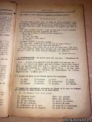LANGUE FRANÇAİSE - COURS MOYEN / L. HARTMANN & E. DUTREUİLH / LES EDİTİONS DE L'ECOLE / FRANSIZCA DERS KİTABI (FRANSIZCA DİLİ - ORTA DERS) YIPRANMIŞ KISIMLARI MEVCUT