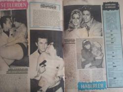 Pazar Haftalık Aktüalite Sinema Tiyatro Müzik ve Magazin Dergisi - 7 Ocak 1967 - Sayı:537 - Semiramis Pekkan - Yeşilçam'ın Yeni Vampları:3 Emel Turgut - Semiramis Pekkan'da ablası gibi plak doldurmaya başladı - Ayla Algan da kurala uydu ve soyundu - Sadri Alışık - İlle de sanat - Fikret Hakan - Nuran Aksoy - Figen Say - Ümit Kiper - Dinçer Sümer - 66'dan 67'ye - Muzaffer Tema - Suzan Avcı ve eşi - Esen Püsküllü - Yücel Uçanoğlu - Leyla Sayar - Tülin Elgin - Gülriz Sururi - Engin Cezzar - Gülriz Cezzar - Sevil Hasman - Nevin Nuray - Yılmaz Güney - Çolpan İlhan - Sadri Alışık - Fatma Girik - Sema Özcan'ı da şarkıcı yaptılar - Sabina aynı sette, iki ayrı film için soyunup dökündü - Fatma Girik ve Yıldızınız - Hanımlar için - Zeynep Berk - Vog Eva Külotları Reklamı - Fatma Girik erkeklere sesleniyor - PURO Sabun Reklamı - ''Karaoğlan'' filmiyle sinemaya ilk adımı atan Emel Turgut ''iş biraz da şansa bakar'' diyor fotoğraf ve haberi - Tam Takım Dergi