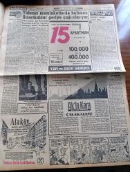 Vatan Gazetesi - 3 Şubat 1961 - Anayasayı Çiğneyen Gençliğe Ateş Açan 118 Sanık Adalet Önünde - İhtilalin Büyük Davası Başladı - Bumin Yamanoğlu Sürüklediği Öğrenciyi Sivil Polis Sanmış - İmar Bakanı Fehmi Yavuz Dün İstifa Etti - 3. Parti'ye İsim Bulundu Yeni Türkiye Partisi - 1500 Maden İşçisinin İşine Son Verildi - Balık Akını Devam Ediyor - Milli Eğitim Bakanı Turhan Feyzioğlu - İhtilalci Yüzbaşı Galvao'dan Salazar'a Açık Mektup - Aziz Nesin'in Romanı Kağnı Gölgesindeki İt Yazı Dizisi - Yabancı Memleketlerde Bulunan Amerikalılar Geriye Çağırılmıyor - Oktay Akbal Köşe Yazısı - Emil Galip Sandalcı Köşe Yazısı - Eichmann Yahudiler Disiplinli Olarak Naklediliyordu - Taş Devri Çizen Mıstık - Tonton Agah Çizgi Roman Sade Yalçın - 1960 Amerikası Yazan Doçent Doktor Nermin Abadan Yazı Dizisi - Asrın Davası Yassıada Duruşmaları - Fenerbahçeliler Kongresi - Şeref Has Kadroda Var Fakat Sakat - Voleybol Lig Maçları Bu Hafta Sona Eriyor - Zeki Şahin'in Aldığı Emir - Ödenek Davası - Milli Lig