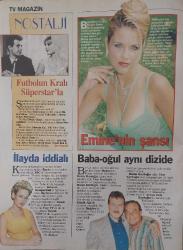 MİLLİYET OSCAR TV MAGAZİN DERGİSİ-MİLLİYET-OSCAR-MAGAZİN-11 EKIM-17 EKIM-1997-YIL:5-SAYI:262-KAPAK-FOTOGRAF-RÖPORTAJ-HAFTANIN BELGESEL REHBERİ-25.SAYFADA-MÜZİK-NÜKHET SEZEN VE DİĞERLERİ-TEKIN AKMANSOY-NURİ KANTAR-KANAL D'YI SEVDİ-GİZEM SOLMAZ-ATV'NIN SABAH ŞEKERİ-AYŞEN BİRGÖR-HBB'DEKI İNCİLİ KADIN-NOSTALJİ-FUTBOLUN KRALI SÜPERSTARDA-METİN OKTAY-AJDA PEKKAN-EMİNE'NIN ŞANSI-EMİNE ÜN-BABA-OĞUL-AYNI DİZİDE-HALUK KURDOĞLU-CEM KURDOĞLU-EKRANIN İDEAL ÇİFTİ-AKIN TUNÇ-EBRU CÜNDÜBEYOĞLU-10 SORU-EN GÜZEL ASKER-NİLÜFER GENÇ-SEZEN AKSU-NÜKHET DURU-KÜÇÜK İBO-PINAR ELİÇE-AĞIZ TADI-KIMALI KABAK SUFLE-LIMONLU KREMA-BİBERLİ BÖREK-SAĞLIK-A'DAN Z'YE DİYET-GREMLINLER-JAGUAR-CEHENNEM SİLAHI 3-YIRTIK RAHIBE-ÜÇ ADAM BİR KÜÇÜK HANIM-PARAZİT-TOMRUK-KADİR INANIR-BAŞARIMIN SIRRI-BİR YABANCIYLA ASLA-İLK AŞK-CESUR VE GÜZEL