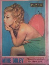 Pazar Haftalık Aktüalite Sinema Tiyatro Müzik ve Magazin Dergisi - 4 Şubat 1967 - Sayı:541 - Gönül Yazar - Mine Soley - ''soyunmak sanattır'' - Atilla Manizade - Ülkü Erakalın Türkan Şoray'ı listeye aldı - Set Çamaşır Tozu deterjan reklamı - Gönül Evleniyor - Şimdi sıra Sevda Ferdağ'ya geldi - Semiramis Pekkan ve yıldızınız - Hanımlar sizin için - Zeynep Berk - Dönme Dolap - Selda Alkor - Tanju Gürsu - Figen Say - Salih Güney - Hülya Koçyiğit - Yılın adamı evlendi - Nebahat Çehre fotoğraf ve haberi - Tam Takım Dergi