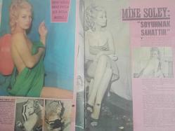 Pazar Haftalık Aktüalite Sinema Tiyatro Müzik ve Magazin Dergisi - 4 Şubat 1967 - Sayı:541 - Gönül Yazar - Mine Soley - ''soyunmak sanattır'' - Atilla Manizade - Ülkü Erakalın Türkan Şoray'ı listeye aldı - Set Çamaşır Tozu deterjan reklamı - Gönül Evleniyor - Şimdi sıra Sevda Ferdağ'ya geldi - Semiramis Pekkan ve yıldızınız - Hanımlar sizin için - Zeynep Berk - Dönme Dolap - Selda Alkor - Tanju Gürsu - Figen Say - Salih Güney - Hülya Koçyiğit - Yılın adamı evlendi - Nebahat Çehre fotoğraf ve haberi - Tam Takım Dergi