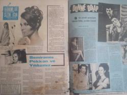 Pazar Haftalık Aktüalite Sinema Tiyatro Müzik ve Magazin Dergisi - 4 Şubat 1967 - Sayı:541 - Gönül Yazar - Mine Soley - ''soyunmak sanattır'' - Atilla Manizade - Ülkü Erakalın Türkan Şoray'ı listeye aldı - Set Çamaşır Tozu deterjan reklamı - Gönül Evleniyor - Şimdi sıra Sevda Ferdağ'ya geldi - Semiramis Pekkan ve yıldızınız - Hanımlar sizin için - Zeynep Berk - Dönme Dolap - Selda Alkor - Tanju Gürsu - Figen Say - Salih Güney - Hülya Koçyiğit - Yılın adamı evlendi - Nebahat Çehre fotoğraf ve haberi - Tam Takım Dergi