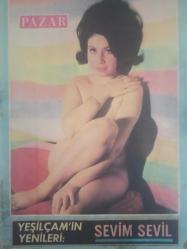 Pazar Haftalık Aktüalite Sinema Tiyatro Müzik ve Magazin Dergisi - 18 Şubat 1967 - Sayı:543 - Nilüfer Koçyiğit - Sevim Sevil - ''Çirkinliğin eşiğinden döndüm'' - Muhterem Nur anlatıyordu: ''Hayatım boyunca ağladım''  - Set Deterjan Reklamı - Nilüfer Koçyiğit - Lolita Ağlıyordu - Şimdi sıra eski İstanbul'da - Kartal Tibet - Turgut Özatay - Selda Alkor - Hanımlar Sizin İçin - Zeynep Berk - Selma Güneri - Yusuf Sezgin - Fikret Hakan - Sevim Sevil - Vog Eva Külotları Reklamı - Yeşilçam'ın yenileri fotoğraf ve haberi - Tam Takım Dergi