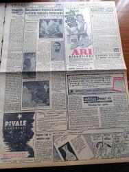 Vatan Gazetesi - 6 Şubat 1961 - Yeni Türkiye Partisi Tüzüğünü Açıklıyor - Başkanlık Ekrem Alican Başkan Yardımcılığı İse Enver Adakan'ın Uhdesinde Olacak - Ragıp Gümüşpala İl Temsilcileri İle Görüşüyor - Santa Maria Dün Portekiz'e Verildi - Kaybolduğu Bildirilen Çaltı Şilebi Haliç'te Duruyor - Yüksek Adalet Divanı Başkanı Salim Başol Ankara'da - Adnan Menderes'i Kızdıran İsveçli Yazar Barbara Karabuda Geldi - Maliye Bakanı Kemal Kurdaş'ın Konuşması - Aziz Nesin'in Romanı Kağnı Gölgesindeki İt Yazı Dizisi - Et Fiyatları Mevsim İcabı Yükseliyormuş - Emil Galip Sandalcı Köşe Yazısı - Boyahane Cinayeti - Arı Bisküvileri - 1960 Amerikası Yazan Doçent Doktor Nermin Abadan Yazı Dizisi - Taş Devri Çizen Mıstık - Tonton Agah Çizgi Roman Sade Yalçın - Burç Falı - Lozan Kulübünün Çalışmaları - Devlet Tiyatrolarında Yeni Oyunlar - Puro Tuvalet Sabunu - Bulmaca- Kasımpaşa Ve Çamur Beşiktaş'ı Durduramadı - Fenerbahçe Ankaragücü'ne 9 Gol Attı - Spor Toto Neticeleri - Galatasaray Baskette Şampiyon