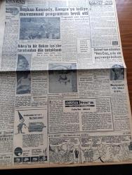 Vatan Gazetesi - 7 Şubat 1961 - Turhan Feyzioğlu Milli Eğitim Bakanlığından İstifa Etti - Rüştü Özal Dün İmar Bakanı Oldu - Sosyalist Partisi Başkanı Şükrü Bıçakçı İle Genel Sekreteri Alaeddin Tiritlioğlu Beraat Etti - Devrim Aleyhine Teşkilat Kurmak İsteyen 9 Kişi Daha Yakalandı - Petrol Sondajlarımız Çok Müsbet Sonuçlar Veriyor - Kanarya Sergisi - Rusya'nın Türkiye'deki Roket Üsleri İle İlgili Bir Teşebbüsü - Aziz Nesin'in Romanı Kağnı Gölgesindeki İt Yazı Dizisi - Trafik Kontrolüne Belediye Zabıtası Da Katılacak - Geleceğin Alperenlerini Yetiştirecek Kurullardan Biri De Teknik Akademi Yazan Behçet Kemal Çağlar - Kıbrıs'ta Bakan Andreas Papadopulos İşsizler Tarafından Dün Tartaklandı - Kübalılar Amerikan Üssüne Su Temin Eden Şirkete El Koydular - Amerika'nın Yabancı Üsler Politikasının Esasları - Piyanist Raffi Petrossian - Belediyenin Maç Yazılarından Keseceği %35'lik Paya Kulüp İdarecileri Hepbirden İtiraz Ediyorlar - Hakkı Yeten -  Fenerbahçe Kongresi - Spor Toto'da Bu Hafta