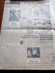 Vatan Gazetesi - 7 Şubat 1961 - Turhan Feyzioğlu Milli Eğitim Bakanlığından İstifa Etti - Rüştü Özal Dün İmar Bakanı Oldu - Sosyalist Partisi Başkanı Şükrü Bıçakçı İle Genel Sekreteri Alaeddin Tiritlioğlu Beraat Etti - Devrim Aleyhine Teşkilat Kurmak İsteyen 9 Kişi Daha Yakalandı - Petrol Sondajlarımız Çok Müsbet Sonuçlar Veriyor - Kanarya Sergisi - Rusya'nın Türkiye'deki Roket Üsleri İle İlgili Bir Teşebbüsü - Aziz Nesin'in Romanı Kağnı Gölgesindeki İt Yazı Dizisi - Trafik Kontrolüne Belediye Zabıtası Da Katılacak - Geleceğin Alperenlerini Yetiştirecek Kurullardan Biri De Teknik Akademi Yazan Behçet Kemal Çağlar - Kıbrıs'ta Bakan Andreas Papadopulos İşsizler Tarafından Dün Tartaklandı - Kübalılar Amerikan Üssüne Su Temin Eden Şirkete El Koydular - Amerika'nın Yabancı Üsler Politikasının Esasları - Piyanist Raffi Petrossian - Belediyenin Maç Yazılarından Keseceği %35'lik Paya Kulüp İdarecileri Hepbirden İtiraz Ediyorlar - Hakkı Yeten -  Fenerbahçe Kongresi - Spor Toto'da Bu Hafta