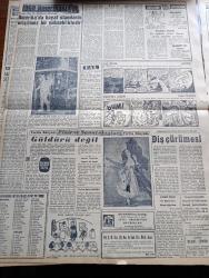 Vatan Gazetesi - 8 Şubat 1961 - Türkiye Adalet Partisi İki Gün İçinde Kurulacak - Yeni İmar Bakanı Rüştü Özal - Otomobil İmali İçin Bir Rapor Hazırlandı - Adnan Menderes Bugün Eşiyle Görüşecek - Enver Adakan - Ekrem Alican - Haznedar Cinayeti Aydınlandı - Tibet'te Açlık Bir Felaket Halini Aldı - Denizcilik Bankası 3 Yeni Şilep Alıyor - Yatırımlar İçin 15 Milyar Lira Lazım - Aziz Nesin'in Romanı Kağnı Gölgesindeki İt Yazı Dizisi - Bulmaca - Füzelerde Amerika'nın Rusya'dan Geri Olmadığı Resmen Tesbit Edildi - 250 Çift Ayakkabı Eskiten Yazar Georg Greubel Geldi - Kazım Karabekir'in İstiklal Harbimiz Kitabı Dava Konusu Oldu - Salazar'ı Devrilmekten Kurtaran Adam Churchill - 1960 Amerikası Yazan Doçent Doktor Nermin Abadan Yazı Dizisi - Yurtta Dünyada Fikir Ve Sanat Olayları - Taş Devri Çizen Mıstık - Tonton Agah Çizgi Roman Sade Yalçın - Sana Nebati Margarin - Milli Piyango Dün Çekildi - Fenerbahçe Kongresi - Fenerbahçe Umumî Kaptanı Fikret Kırcan - Futbol Maçı Biletlerine Zam