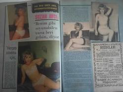 Pazar Haftalık Aktüalite Sinema Tiyatro Müzik ve Magazin Dergisi - 18 Mart 1967 - Sayı:547 - Türkan Şoray - Suzan Avcı: ''Benim gibi soyunabilen varsa beri gelsin'' diyor - Bir millet uyanıyor - Yılın kadını film başına - 60 000 Lira isteyince - SET Deterjan Reklamı - Çapkın kurt yine sahnede - Hanımlar Sizin İçin - Zeynep Berk - Kartal Tibet yıldızınıza bakıyor - Leyla Sayar döndü - Ortadan kayboldu - Kenan Büke - Aziz Basmacı - Pervin Par - Dönme dolap dönüyor fotoğraf ve haberi - Tam Takım Dergi