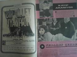Pazar Haftalık Aktüalite Sinema Tiyatro Müzik ve Magazin Dergisi - 18 Mart 1967 - Sayı:547 - Türkan Şoray - Suzan Avcı: ''Benim gibi soyunabilen varsa beri gelsin'' diyor - Bir millet uyanıyor - Yılın kadını film başına - 60 000 Lira isteyince - SET Deterjan Reklamı - Çapkın kurt yine sahnede - Hanımlar Sizin İçin - Zeynep Berk - Kartal Tibet yıldızınıza bakıyor - Leyla Sayar döndü - Ortadan kayboldu - Kenan Büke - Aziz Basmacı - Pervin Par - Dönme dolap dönüyor fotoğraf ve haberi - Tam Takım Dergi
