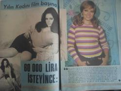 Pazar Haftalık Aktüalite Sinema Tiyatro Müzik ve Magazin Dergisi - 18 Mart 1967 - Sayı:547 - Türkan Şoray - Suzan Avcı: ''Benim gibi soyunabilen varsa beri gelsin'' diyor - Bir millet uyanıyor - Yılın kadını film başına - 60 000 Lira isteyince - SET Deterjan Reklamı - Çapkın kurt yine sahnede - Hanımlar Sizin İçin - Zeynep Berk - Kartal Tibet yıldızınıza bakıyor - Leyla Sayar döndü - Ortadan kayboldu - Kenan Büke - Aziz Basmacı - Pervin Par - Dönme dolap dönüyor fotoğraf ve haberi - Tam Takım Dergi