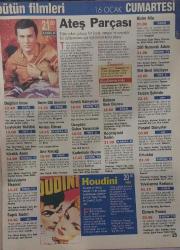 MİLLİYET OSCAR TV MAGAZİN DERGİSİ-MİLLİYET-OSCAR-16 OCAK-22 OCAK-1999-YIL-:7-SAYI:325-MEHMET ALİ ERBİL-KAPAK-FOTOĞRAF-RÖPORTAJ-MUTLU BAYRAMLAR-15 ÇOCUKLU CANSEL-MÜZİK ŞARKILARLA MANÇOLOJI-ÇARKIFELEK ÇOK CANLI-ESRA ADIYAMAN-MAHALLENİN MUHTARLARI-AYŞEGÜL ASAR-RÜSTEM BATUM-HALİL ERGÜN-GÜLBİN TOSUN-ÇARKIFELEK-AİLELER YARIŞIYOR-BEYAZIT ÖZTÜRK-BEYAZ-ÇOCUKTAN AL HABERİ-BERNA LAÇİN-CANSEL ÖZALAN-ALPAY-ŞENER ŞEN-KARTAL TİBET-BENGÜ ŞEN-KUMRU TİBET-YASEMİN KOŞAL-ÖZGE ÖZSAĞMAN-SİNAN ÖZER-TEK BAŞIMA-ŞEBNEM KARAEVLİBARIŞ MANÇO-İZZET YILDIZHAN-GÜLŞEN-BEYHUDE GEÇTİ YILLAR-ATEŞ PARÇASI-TÜRKAN ŞORAY-SEVİM EMRE-HULUSİ KENTMEN-CENNET KUKÜBÜ-ROBİN WİLLİAMS-ÖZEL BİR KADIN-JULİA ROBERTS-RİCHARD GERE-PEMBE DİZİ-UFUKALARIN ÖTESİNDE