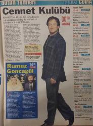 MİLLİYET OSCAR TV MAGAZİN DERGİSİ-MİLİLYET-MAGAZİN-OSCAR-DERGİ-6 ŞUBAT-12 ŞUBAT-1999-YIL:7-SAYI:328-EN BÜYÜK EN TARAFSIZ EN DÜZEYLI TV DERGISI-TV RAŞTIRMA-BİR MİNİCİK KUTUCUK-İÇİ DOLU ŞİDDETÇİK-İSYAS ALMAN'IN DÖNÜŞÜ-ESRA HARMANDA-ÖNDER ÇORLU-KAPAK -FOTOĞRAF-RÖPORTAJ-İLYAS SALMAN-RÜYA ERSAVCI-KANAL D-FATMA BELGEN-MÜFİT CAN SAÇINTI-MİNE  KOŞAN-SAFİYE SOYMAN-İBRAHİM TATLISES-AZERİ KIZ GÜNEL-EYVAH KIZIM BÜYÜDÜ-TONY DANZA-CATHERİNA HİCKS-KERİZ-KEMAL SUNAL-KARTAL TİBET-YÖNETMEN-PERİHAN SAVAŞ-İHSAN YÜCE-ŞEKERPARE-ŞENER ŞEN-YAPRAK ÖZDEMİROĞLU-AYŞEN GRUDA-NERİMAN KÖKSAL-ŞEVKET ALTUĞ-HERŞE OĞLUM İÇİN-FİKRET HAKAN-MİNE ÇAYIROĞLU-TOPRAK SERGEN-SERMİN KARAALİ-URANÜS-SAHNE IŞIKLARI-CHARLİE CAHPLİN-EVLAT-FATMA GİRİK-MURAT SOYDAN-DOLAP BEYGİRİ-YUMUŞAK TEN-EKREM BORA-MERAL OĞUZ-MELTEM SAVCI-ABDURRAHMAN PALAY-KADIN İSTERSE-HÜLYA KOÇYİĞİT-AYHAN IŞIK-MISS TURKEY 99