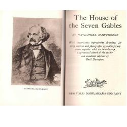 The House of the Seven Gables -by Nathaniel Hawthorne  (1950) (1.Baskı) Great Illustrated Classics