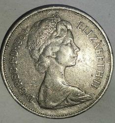 İNGİLTERE 1969  10 PENCE