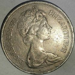 İNGİLTERE 1970  10 PENCE