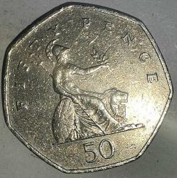 İNGİLTERE 1997  50 PENCE