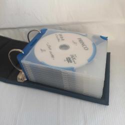 Deri Kapaklı 10 disk kapasiteli CD Albümü*