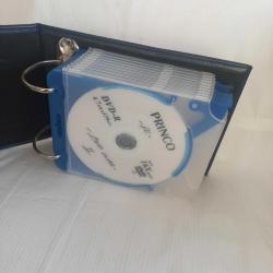 Deri Kapaklı 10 disk kapasiteli CD Albümü*