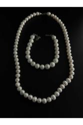 İnci Gerdanlık ve bileklik kolye