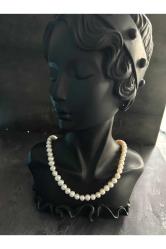 İnci Gerdanlık Gümüş Kolye