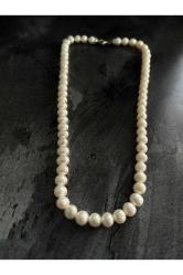 İnci Gerdanlık Gümüş Kolye