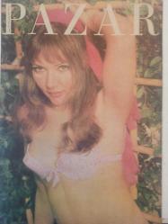 Pazar Haftalık Aktüalite Sinema Tiyatro Müzik ve Magazin Dergisi - 12 Haziran 1970 - Sayı:716 - Nebahat Çehre - Sevda Nur - Tuncer Cebeci - Agah Özgüç - Muzaffer Tema - Suzi Janet - Zeynep Değirmencioğlu - Hamdi Değirmencioğlu - Bayram şekeri gibi ödül dağıtıldı - Sadık Şendil - Nevzat Pesen - Kriton İlyadis - Yılmaz Güney - Kamuran Kıratlı - Belgin Doruk - Avni Tolunay - Behlül Dal - İlker İnanoğlu - Hayati Hamzaoğlu - Nebahat Çehre'nin hayatında erkek yok - Cüneyt Arkın - Fatma Girik şöyle bir nişanlandı - Tugay Toksiz - Arçelik Buzdolabı Reklamı - Raquel Welch neymiş - İşte Eva Bender - Ayhan Işık - Emel Sayın - Hüseyin Baradan - Mine Mutlu - PURO Sabun Reklamı - Murat Soydan - Siera Buzdolabı Reklamı - Sevda Nur: ''Mustafa Satır'ı sevmiyorum'' - Dansözler kraliçesi Ayşegül, Yeşilçam'a ''Evet'' dedi - Salih Güney - Lale belkıs utana utana seviştiler fotoğraf ve haberi - Tam Takım Dergi