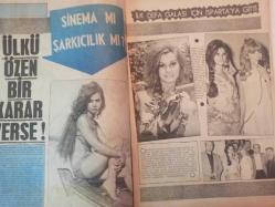 Pazar Haftalık Aktüalite Sinema Tiyatro Müzik ve Magazin Dergisi - 19 Haziran 1970 - Sayı:717 - Piraye Uzun - Ülkü Özen bir karar verse! - Nuri Sesigüzel - Erol Altınışık - Türkan Şoray ihtiyarladı! - Osman Faruk Seden - Ekrem Bora - Figen Han-  Ajda Pekkan aşk yaşıyor - Cömert Baykent - Selda Alkor bir fotoroman denemesi - Cihangir Gaffari - Ayşin Atav - Erol Tezeren - Güzin Özipek - Aydın Tezel - Kartal Tibet - Sedat Oğuz - Figen Say tekrar dönüş yaptı - Persil Deterjan Reklamı - Puro Sabun Reklamı - Piraye Uzun'a saçtan bikini diktiler - Yıldızlar eğlendi - Oya Peri - Ülkü Özen - Enign Çağlar - Nurettin Sabuncu - Bilgin Senher - Uğur Güçlü - Feri Cansel - İrem Doğan - Gülseren Aydın - Atilla Ergün - Hüseyin Zan - Yusuf Sezer - Yılmaz Köksal - Gülseren Aydın - Münir Özkul - Plaj panayır yerine döndü fotoğraf ve haberi - Tam Takım Dergi