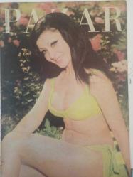 Pazar Haftalık Aktüalite Sinema Tiyatro Müzik ve Magazin Dergisi - 26 Haziran 1970 - Sayı:718 - Oya Peri - Birsen Ayda - Oya Peri Paris'te mankenlik yapacak - Fikret Hakan - Nebahat ÇEhre - Yemen'de bir avuç Türk - Cihangir Gaffari - Tanju Korel - Tamer Yiğit - SEİKO Saat Reklamı - Hippi Perihan Yeşilçam'da - Feri Cansel - Aliye Rona - Ayhan Sert-  Nevin Nuray - Persil Deterjan Reklamı - Arçelik Buzdolabı Reklamı - Çirkin Kral Yılmaz Güney ikinci evlilik denemesine girişiyor - Nebahat Çehre nikah kapısından dönerken - Ankara Kola Reklamı - Karper Pernir Reklamı - Leyla Sayar'ı, Zeynep Aksu, Göksel Arsoy'u Ediz Hun oynuyor - Tolga Aşkıner - Ümit Utku - Aysel Tanju - Engin Çağlar - Prenses Banu - Feridun Çölgeçen - Hayal Sirer - Birsen Ayda - Cüneyt Arkın fotoğraf ve haberi - Tam Takım Dergi