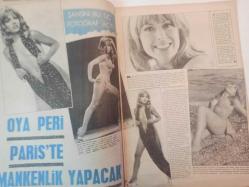 Pazar Haftalık Aktüalite Sinema Tiyatro Müzik ve Magazin Dergisi - 26 Haziran 1970 - Sayı:718 - Oya Peri - Birsen Ayda - Oya Peri Paris'te mankenlik yapacak - Fikret Hakan - Nebahat ÇEhre - Yemen'de bir avuç Türk - Cihangir Gaffari - Tanju Korel - Tamer Yiğit - SEİKO Saat Reklamı - Hippi Perihan Yeşilçam'da - Feri Cansel - Aliye Rona - Ayhan Sert-  Nevin Nuray - Persil Deterjan Reklamı - Arçelik Buzdolabı Reklamı - Çirkin Kral Yılmaz Güney ikinci evlilik denemesine girişiyor - Nebahat Çehre nikah kapısından dönerken - Ankara Kola Reklamı - Karper Pernir Reklamı - Leyla Sayar'ı, Zeynep Aksu, Göksel Arsoy'u Ediz Hun oynuyor - Tolga Aşkıner - Ümit Utku - Aysel Tanju - Engin Çağlar - Prenses Banu - Feridun Çölgeçen - Hayal Sirer - Birsen Ayda - Cüneyt Arkın fotoğraf ve haberi - Tam Takım Dergi