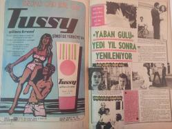 Pazar Haftalık Aktüalite Sinema Tiyatro Müzik ve Magazin Dergisi - 26 Haziran 1970 - Sayı:718 - Oya Peri - Birsen Ayda - Oya Peri Paris'te mankenlik yapacak - Fikret Hakan - Nebahat ÇEhre - Yemen'de bir avuç Türk - Cihangir Gaffari - Tanju Korel - Tamer Yiğit - SEİKO Saat Reklamı - Hippi Perihan Yeşilçam'da - Feri Cansel - Aliye Rona - Ayhan Sert-  Nevin Nuray - Persil Deterjan Reklamı - Arçelik Buzdolabı Reklamı - Çirkin Kral Yılmaz Güney ikinci evlilik denemesine girişiyor - Nebahat Çehre nikah kapısından dönerken - Ankara Kola Reklamı - Karper Pernir Reklamı - Leyla Sayar'ı, Zeynep Aksu, Göksel Arsoy'u Ediz Hun oynuyor - Tolga Aşkıner - Ümit Utku - Aysel Tanju - Engin Çağlar - Prenses Banu - Feridun Çölgeçen - Hayal Sirer - Birsen Ayda - Cüneyt Arkın fotoğraf ve haberi - Tam Takım Dergi