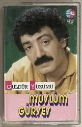 Müslüm Gürses Güldür Yüzümü Kaset (Orjnal Dönem Baskı Kaset)